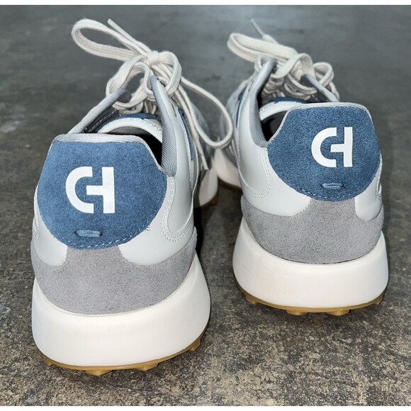 Cole Haan Men\'s Crosscourt Downtown Sneakers Glacier Gray Teal Ivory Size 11M main image 9